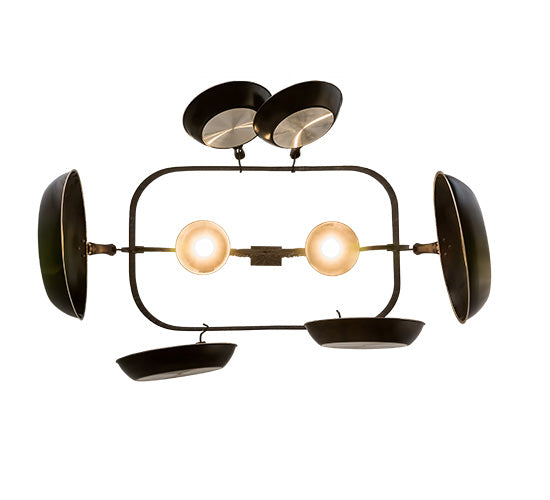 32" Long Elana 2 Light Pot Rack