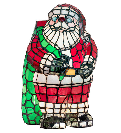 13" High Santa Claus Accent Lamp