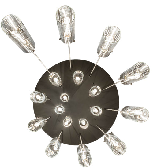 36" Wide Cilindro 18 Light Cascading Pendant