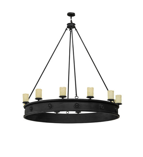 72" Wide Lorenzo 12 Light Chandelier