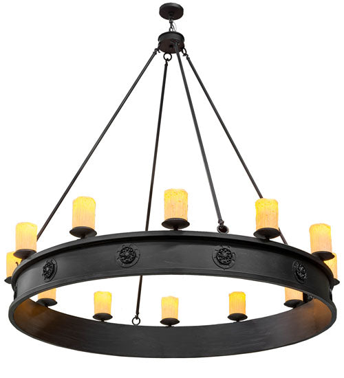 72" Wide Lorenzo 12 Light Chandelier