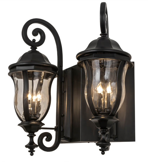 33" Wide Monticello 2 Light Wall Sconce