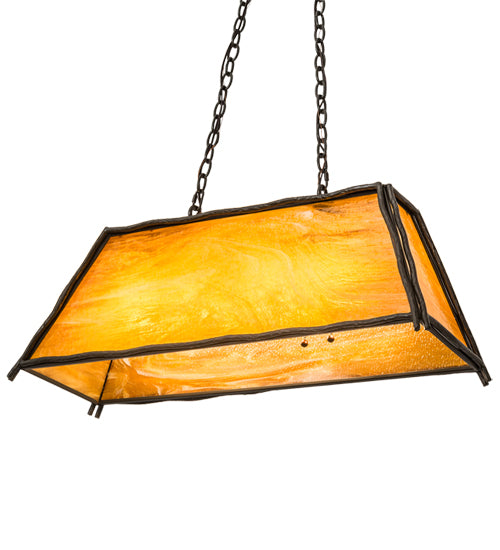 36"L Sticks Oblong Pendant