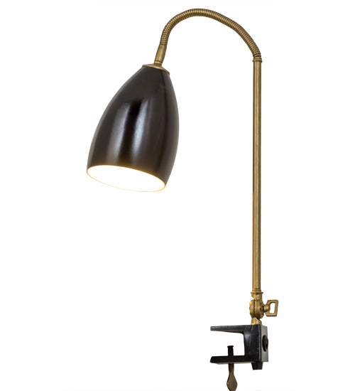 5-17"W Sofisticato Swing Arm Desk Lamp