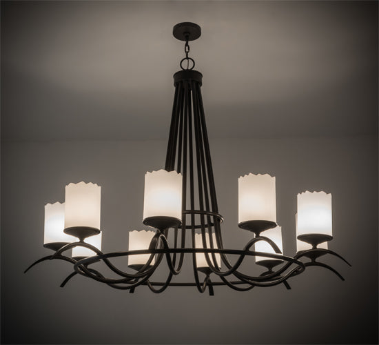 60" Wide Octavia 10 Light Chandelier