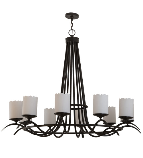 60" Wide Octavia 10 Light Chandelier