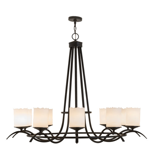 60" Wide Octavia 10 Light Chandelier