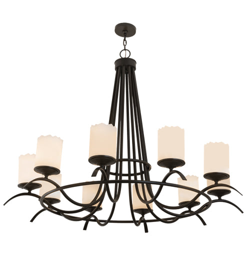 60" Wide Octavia 10 Light Chandelier