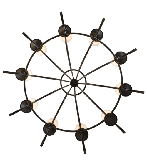 60" Wide Octavia 10 Light Chandelier