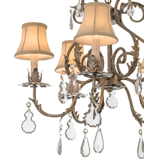 24"W Chantilly 5 Lt Chandelier