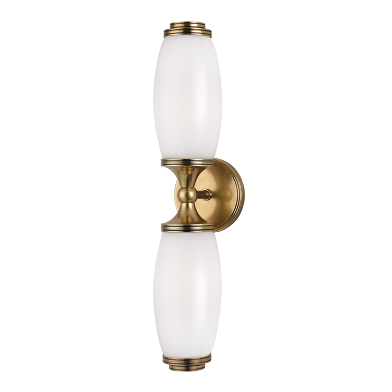 Brooke Wall Sconce 19" - Aged Brass