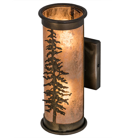 5" Wide Tall Pines Wall Sconce