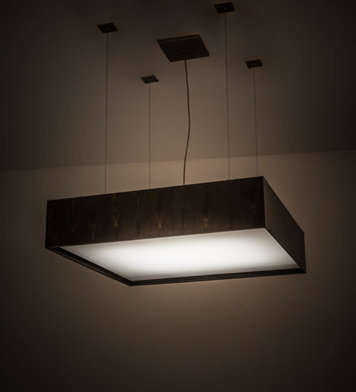 36"Sq Quadrato Clemons Pendant