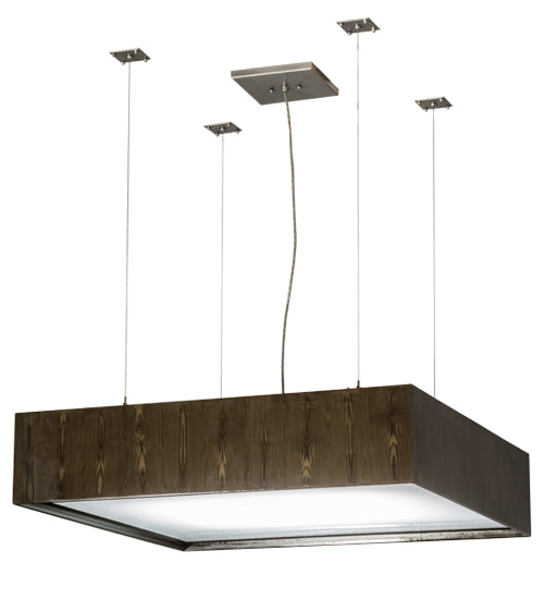 36"Sq Quadrato Clemons Pendant