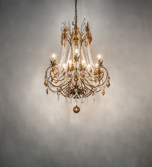 38" Wide Minuet 12 Light Chandelier