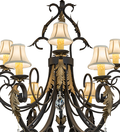 54"W Ingrid 12 Lt Chandelier