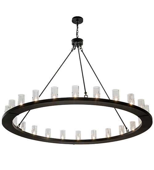 72"W Loxley 24 Lt Chandelier