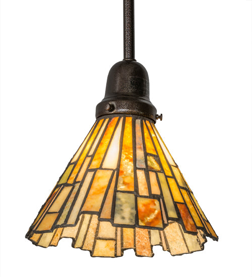 74"L Delta Jadestone 4 Lt Island Pendant