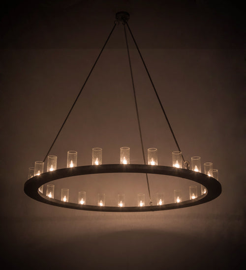 72" Wide Loxley 24 Light Chandelier