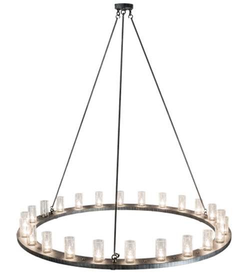 72" Wide Loxley 24 Light Chandelier