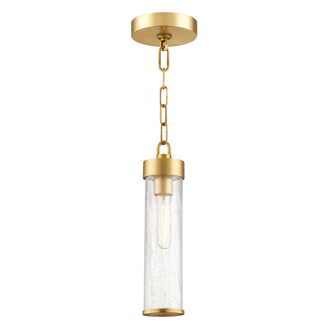 Soriano Pendant - Aged Brass