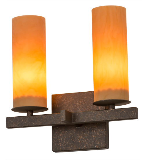 12"W Dante 2 Lt Wall Sconce