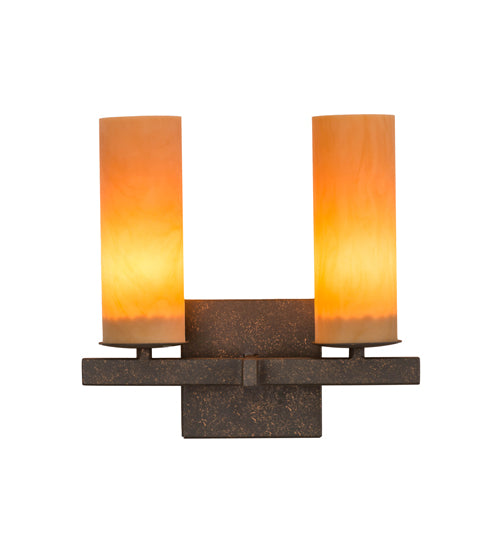 12"W Dante 2 Lt Wall Sconce