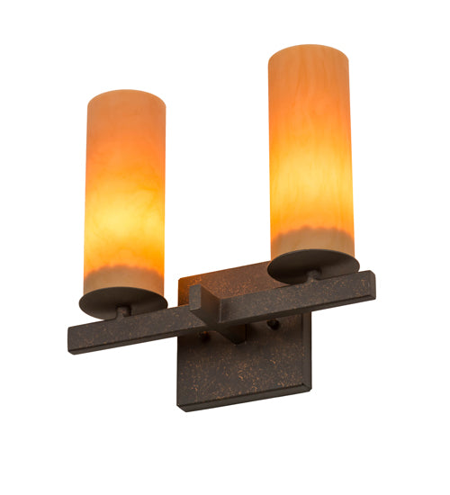 12"W Dante 2 Lt Wall Sconce