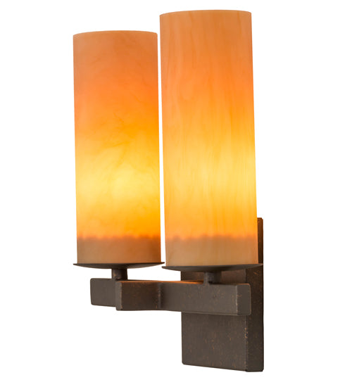 12"W Dante 2 Lt Wall Sconce