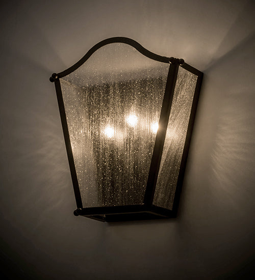 12" Wide Austin 3 Light Wall Sconce