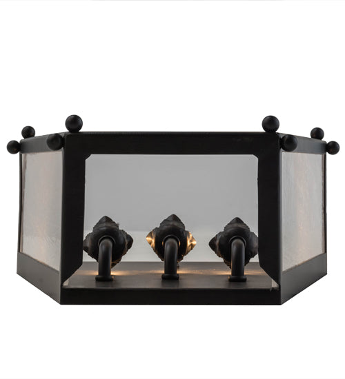 12" Wide Austin 3 Light Wall Sconce