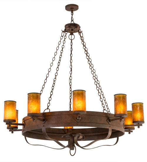 60"W Parnella 10 Lt Chandelier