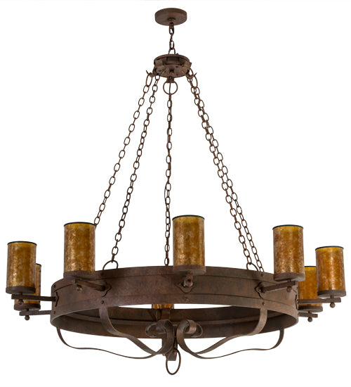 60"W Parnella 10 Lt Chandelier