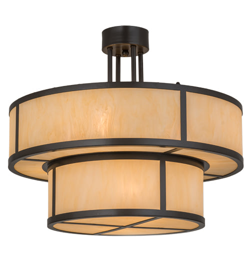 24"W Jayne 2 Tier Pendant