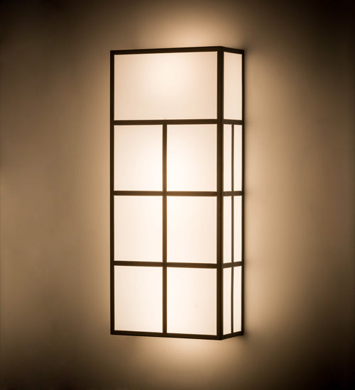 18"W Quadrato Helsinki Wall Sconce