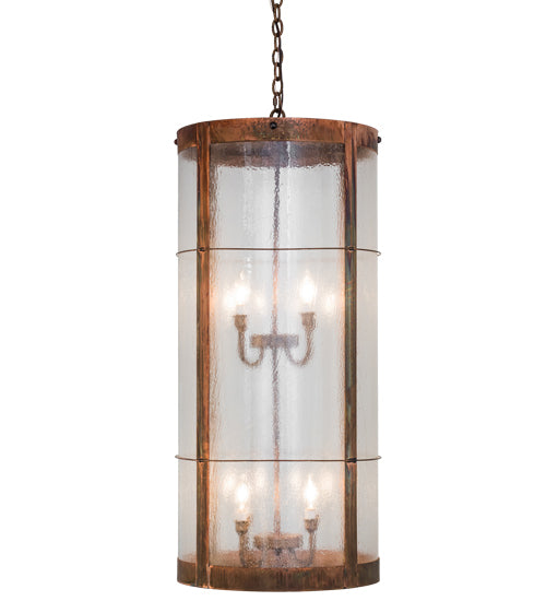 18" Wide Villa 8 Light Pendant