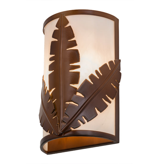 8"W Tiki Wall Sconce