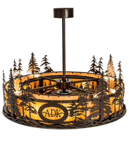 45"W Personalized Tall Pines Chandel-Air