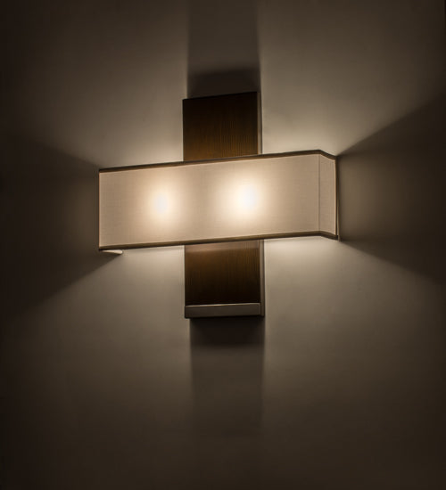 20"W Lineal Intersect Wall Sconce