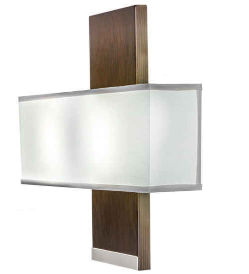 20"W Lineal Intersect Wall Sconce