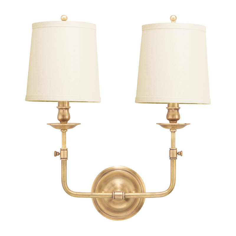 Logan Wall Sconce 16" - Aged Brass