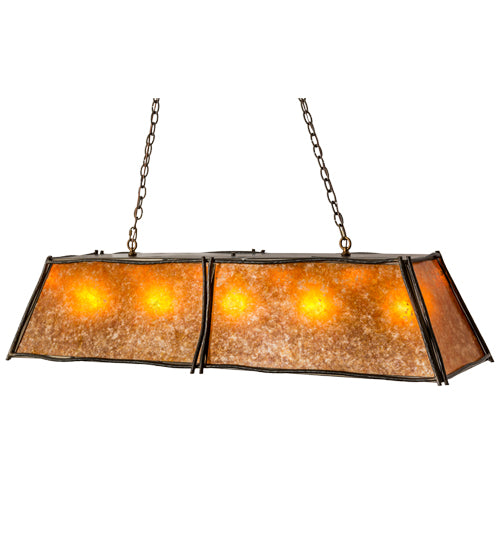 60"L Sticks Oblong Pendant