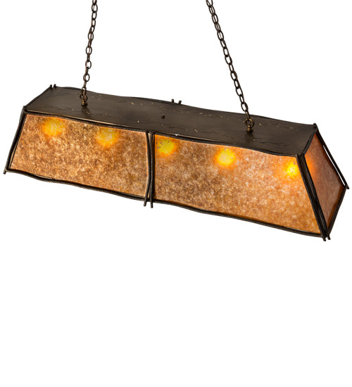 60"L Sticks Oblong Pendant