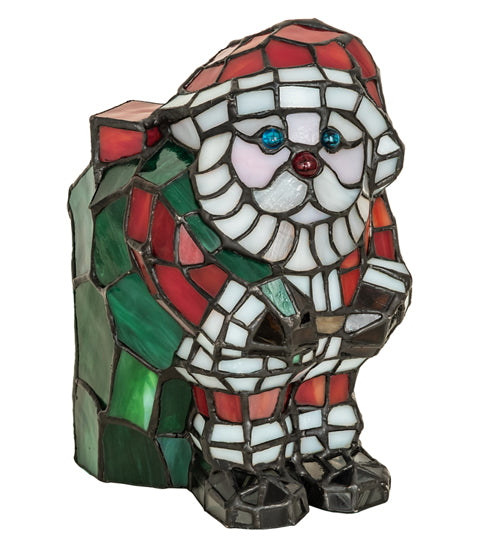 9" High Santa Claus Accent Lamp