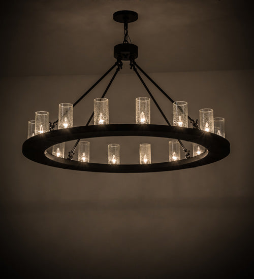 48"W Loxley 16 Lt Chandelier