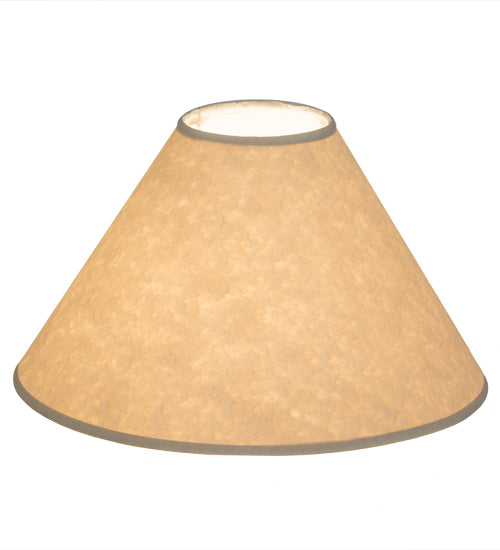 13"W Eggshell Kraft Paper Shade