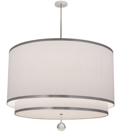 48"W Cilindro 2 Tier Textrene Pendant