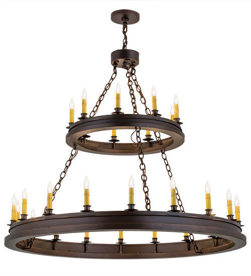 48" Wide Sullivan Ranch 27 Light Chandelier