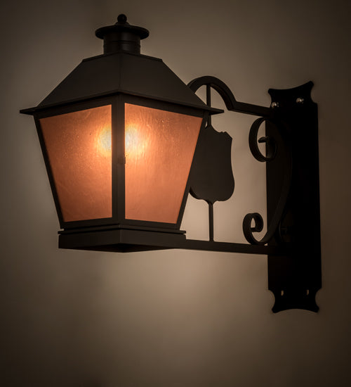 12"W Stafford Lantern Wall Sconce