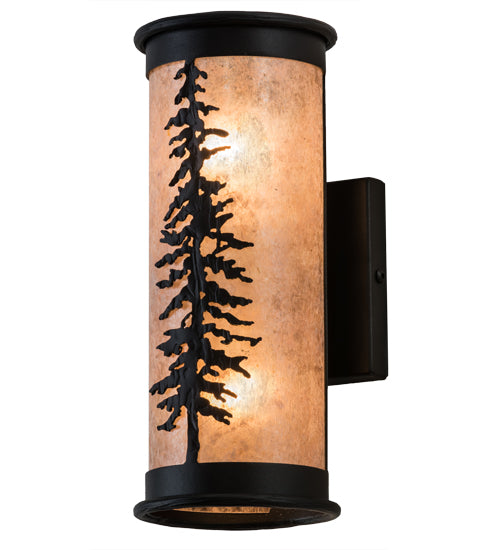 5" Wide Tall Pines Wall Sconce